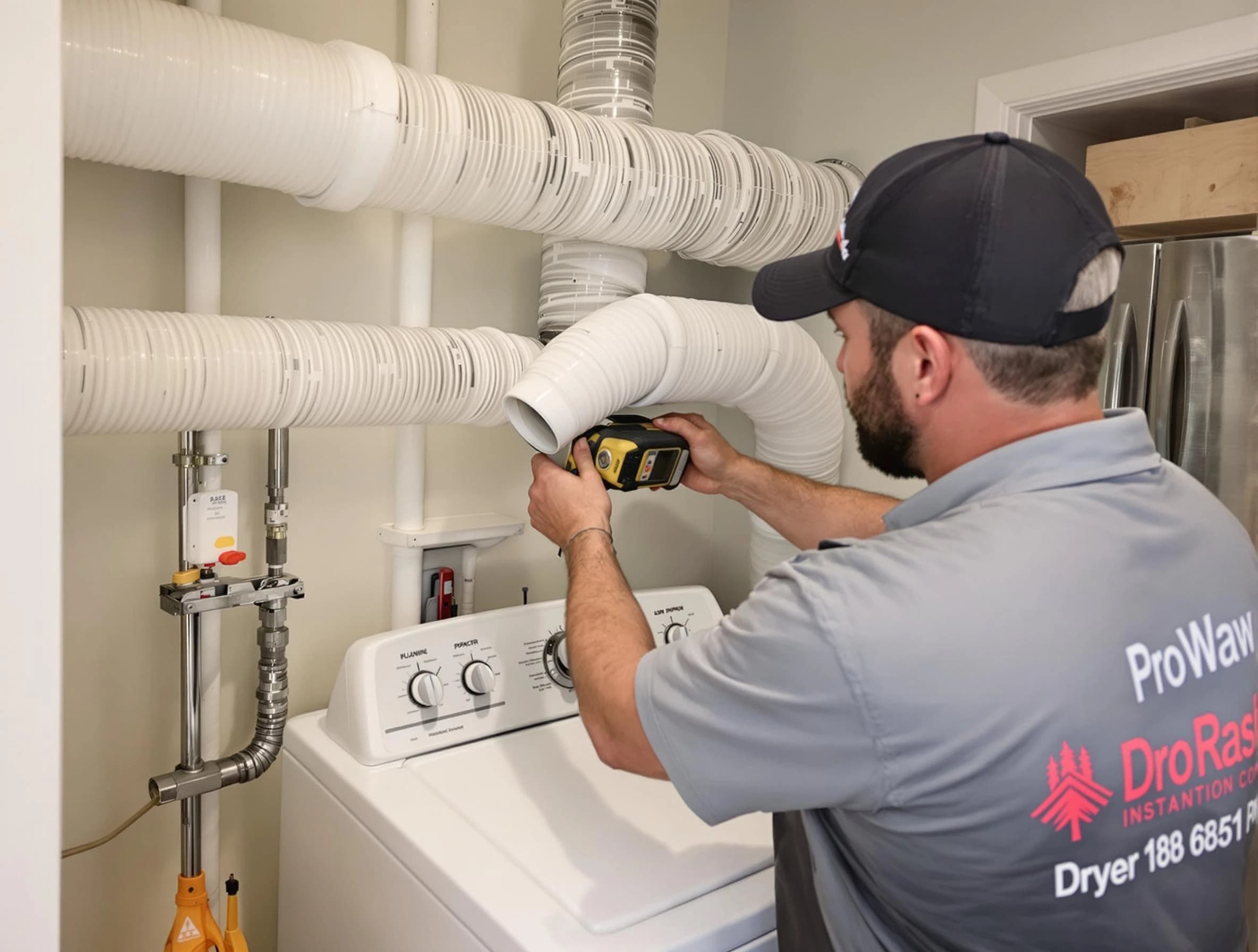 Professional dryer vent hose installation by Aliquippa Dryer Vent Cleaning in Aliquippa