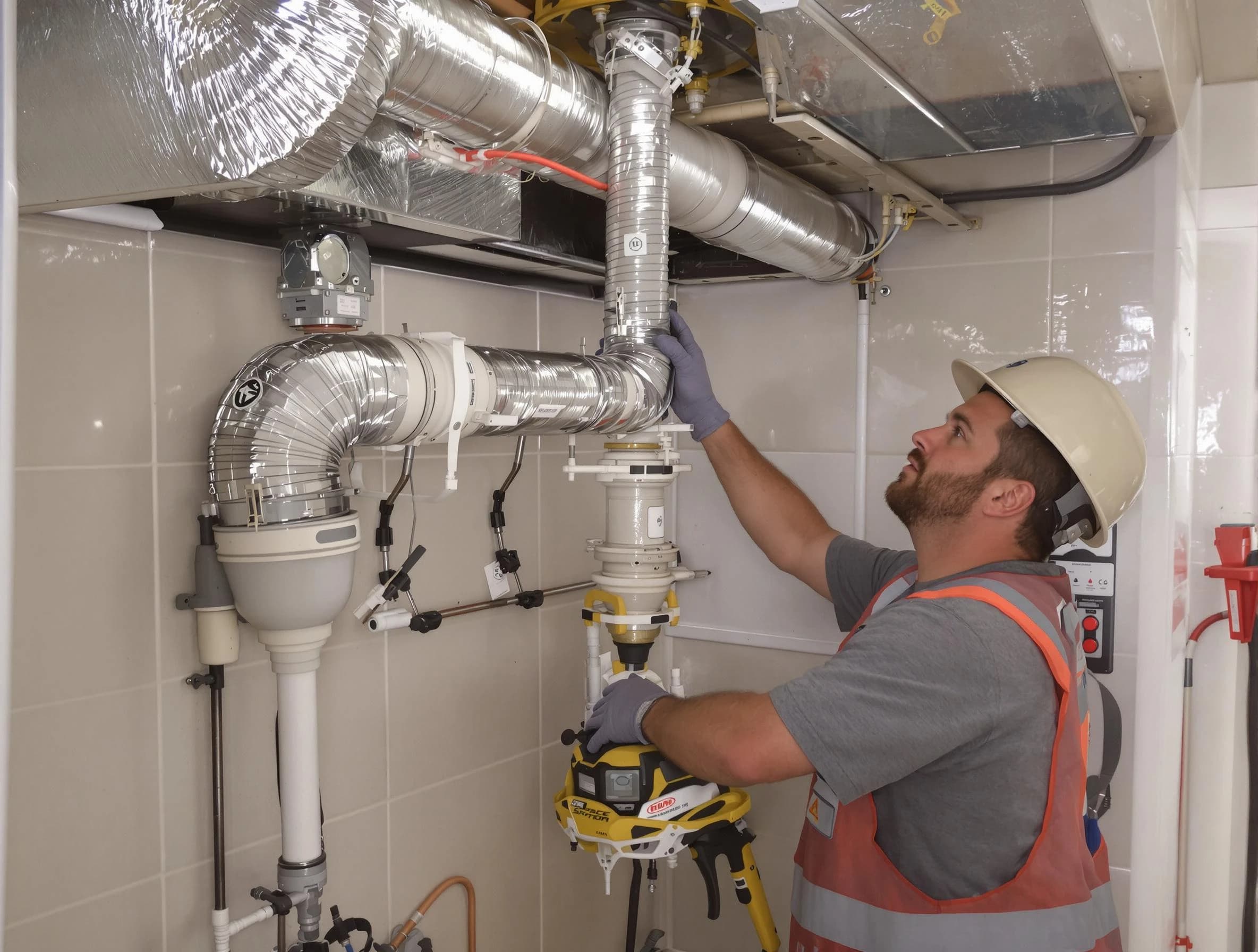 Aliquippa Dryer Vent Cleaning expert performing professional dryer vent repair and installation in Aliquippa