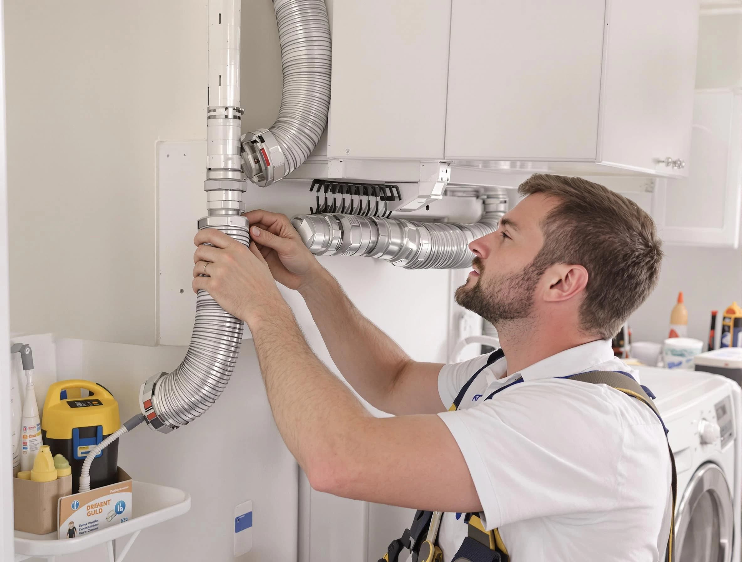 Professional dryer vent repair and installation by Aliquippa Dryer Vent Cleaning in Aliquippa
