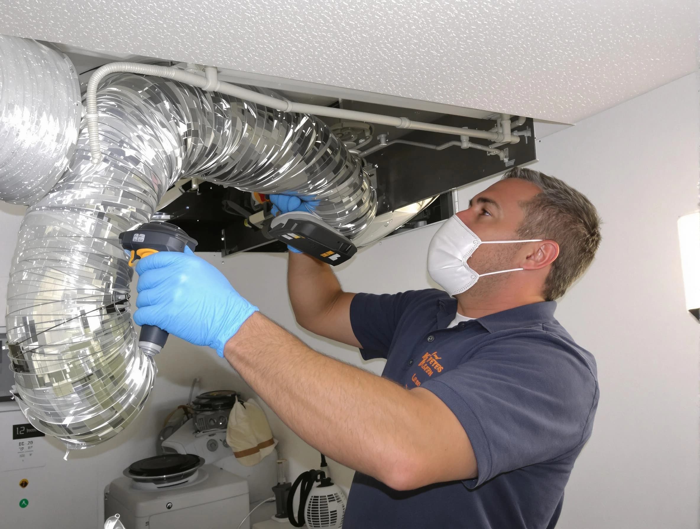 Aliquippa Dryer Vent Cleaning professional performing thorough residential dryer vent cleaning in Aliquippa
