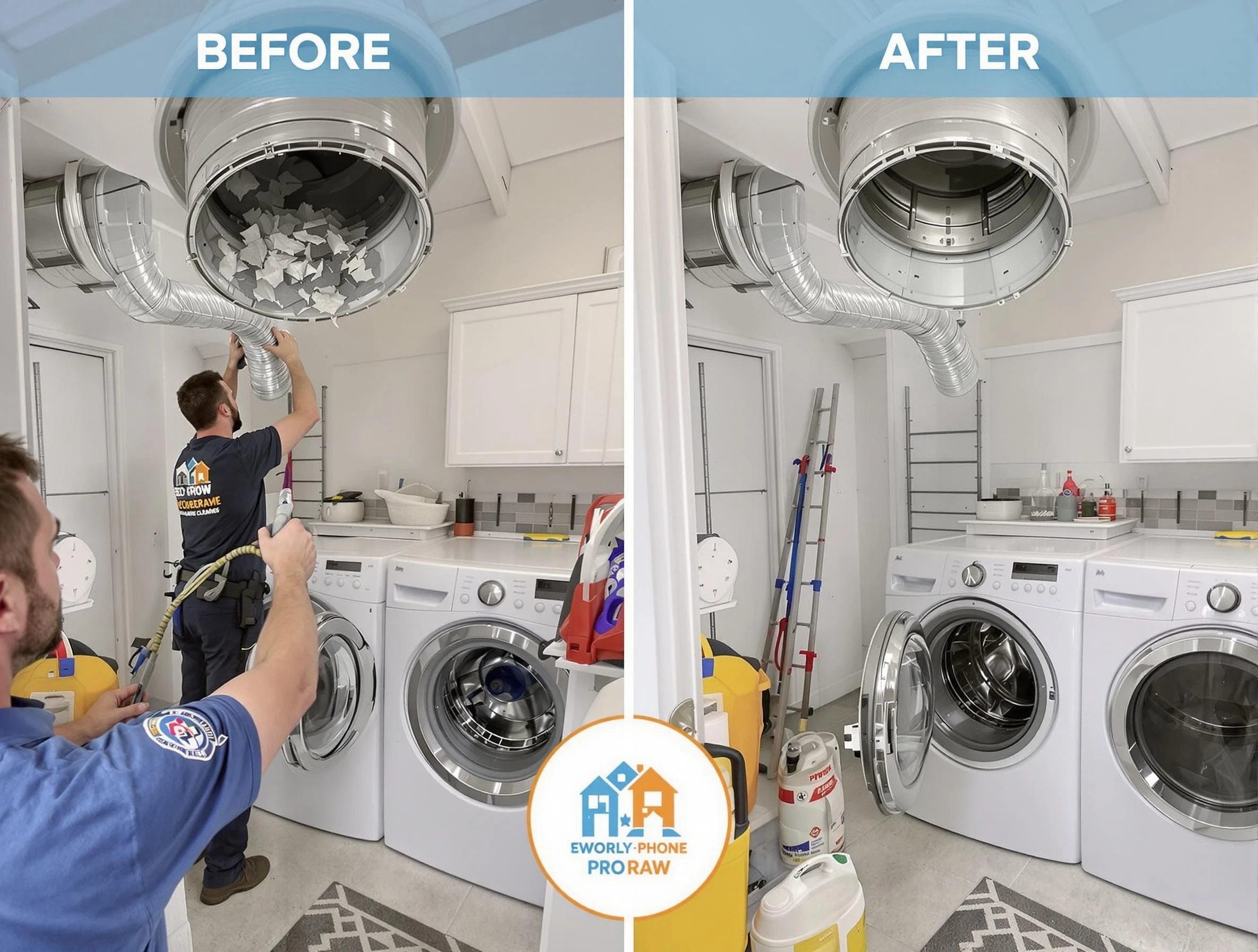 Residential dryer vent cleaning by Aliquippa Dryer Vent Cleaning in Aliquippa